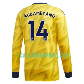 Arsenal Pierre-Emerick Aubameyang 14 Maglia Trasferta 2019/2020 Manica Lunga